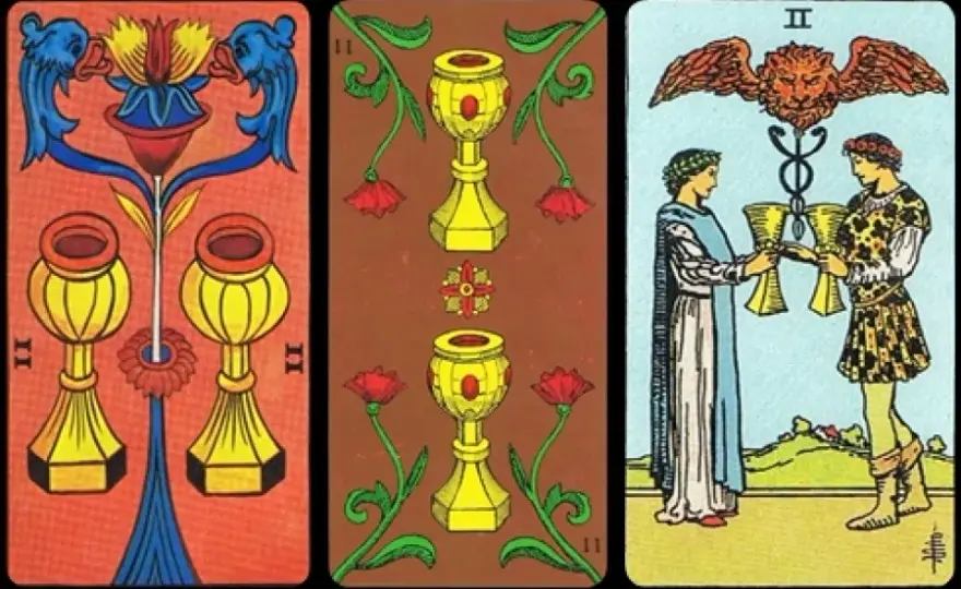 As pucharów tarot - Kielichy i ich znaczenie