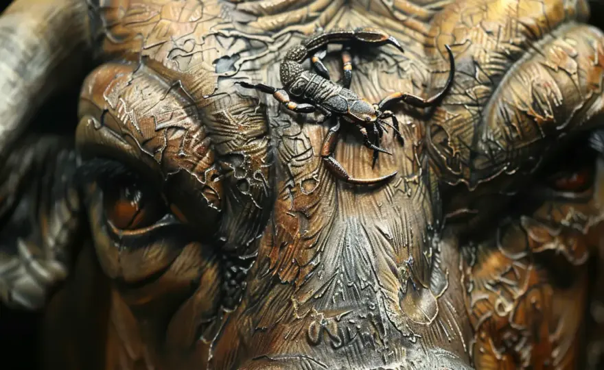 Tatuaż ze znakiem zodiaku Byk, Panna lub Skorpion: inspiracje