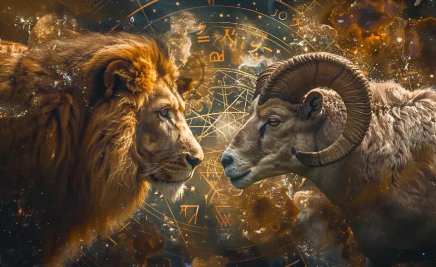Zgodność znaków zodiaku Lew i Baran - miłość i przyjaźń